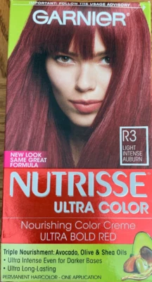 Garnier Nutrisse Ultra Color R3 Light Intense Auburn-Novo em folha-ENVIO N 24 HORAS - Imagem 1 de 4