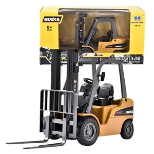 1/50 High Simulation Alloy Forklift Lift Truck Engineering Vehicle Model Kid Toy - Picture 1 of 12