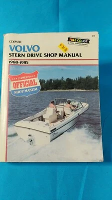 Clymer Volvo Stern Drive 1968-1985 manual de taller Foto 1 de 4