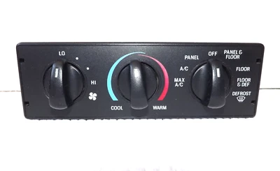 1994-1997 Ford Thunderbird Mercury Cougar manual A/C heater climate control unit - Image 1 of 4