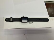 Apple Watch Series 3 42mm Black Sport Band - Space Gray (Cellular) (MTGT2LL/A) 