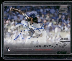 2022 Stadium Club #SCBA-AJN Andre Jackson Autographs - Picture 1 of 2