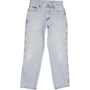 Wrangler Men Blue Straight Regular Jeans W32 L31 (70817) - Picture 1 of 5