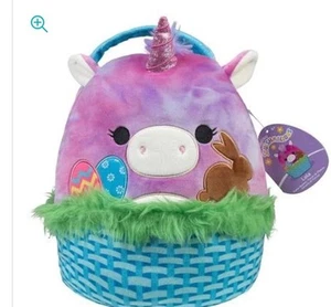 Cesto pasquale Squishmallows Lola nuovo con etichetta - Foto 1 di 7