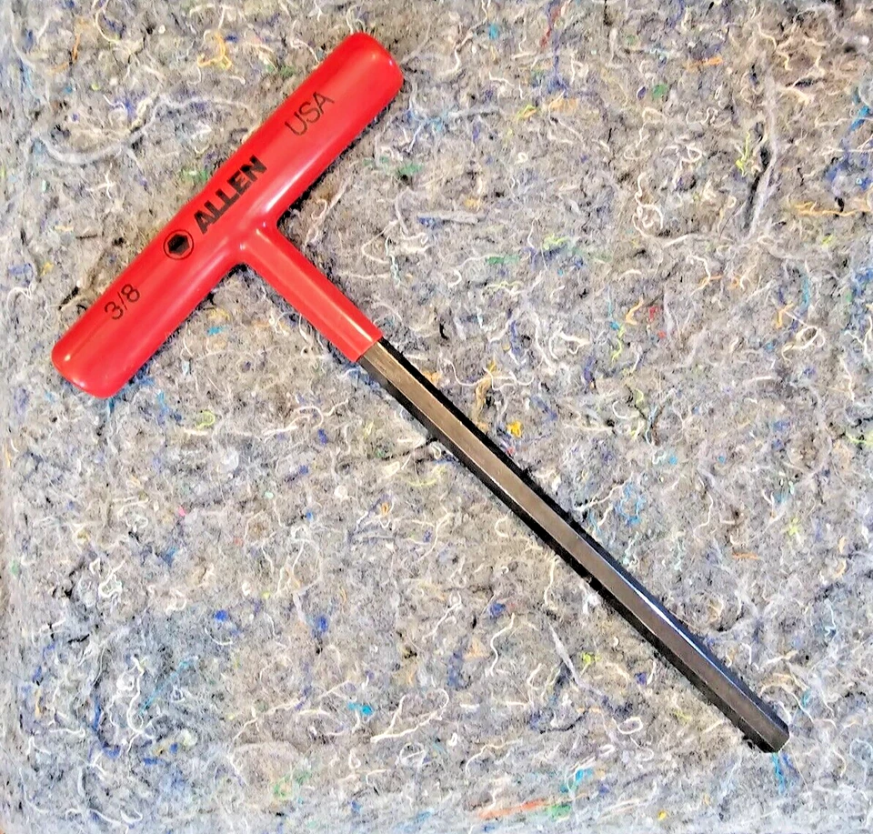 ALLEN 3/8" T-Handle Hex Key Allen Wrench -NEW -  FREE SHIPPING - Image 1 of 1