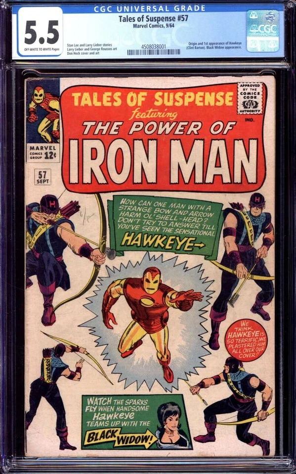 Tales of Suspense #57 (Marvel Comics September 1964)