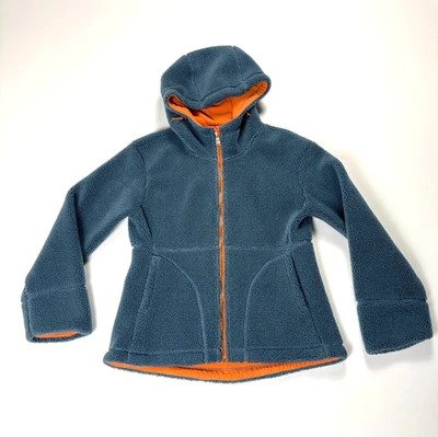 Pendleton Mujer Palisade Chaqueta Polar Con Capucha Azul Talla XS/S Sherpa Foto 1 de 4