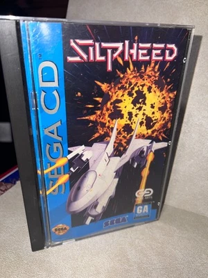 Tarjeta de registro completa Silpheed (Sega CD, 1993) CIB PROBADA ¡BONITA!! Foto 1 de 3