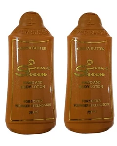 2x Crema Burro di Cacao Ever Sheen Pelle Morbida, Sensazione Giovane 750ml - Foto 1 di 2