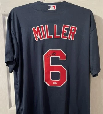 Owen Miller Signed Jersey PSA/DNA Cleveland Guardians Autographed - Image 1 of 2