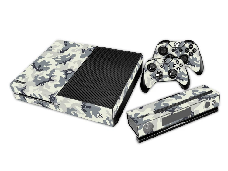 Xbox One Skin Design Foils Sticker Screen Protector Set - Camouflage Motif - Image 1 of 1