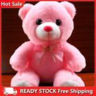LED Glow Bear Plush Toy Battery Operated for Birthday Mothers Day (Pink)