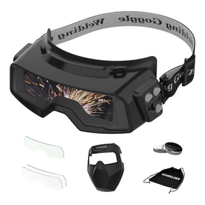 Gafas/gafas de soldadura de oscurecimiento automático True Color para moler/soldar/corte - Imagen 1 de 6
