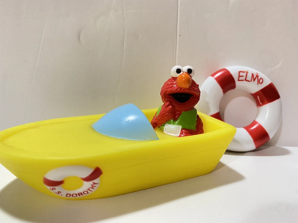 Sesame Street Elmo Boating Cake Topper Pastel Decoración Kit ¡Nuevo! Foto 1 de 2