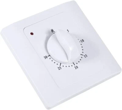 Countdown Timer Schalter AC 220V Timer Switch 30Min Lichtschalter mit Zeitsch... - Bild 1 von 4