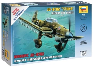 Junkers Ju-87 B2 German Dive Bomber 1:72 Plastic Model Kit 7306 ZVEZDA - Picture 1 of 1