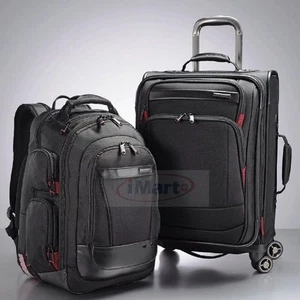 Samsonite Prowler GT 2-PC Business Set 21” Spinner Luggage & Backpack Bags - Picture 1 of 11