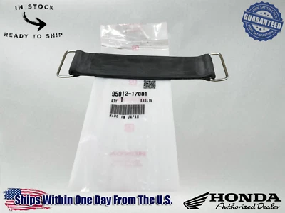 Honda OEM Battery rubber Strap Band Holder mount cb750 cb550 cb500 95012-17001 - Image 1 of 4