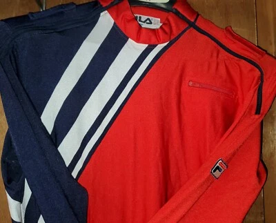 Mono Fila Vintage Hombre Talla 40 Rojo Italia Ligero Años 80 Ligero Retro Foto 1 de 4