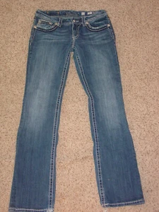 Womens Miss Me J55408B7 Boot Jeans! Size 31x33 Sold As Is! - Picture 1 of 12