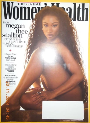 MEGAN THE STALLION women's health SHANTI LOWRY Brianna Wiest BODY ISSUE Foto 1 de 4