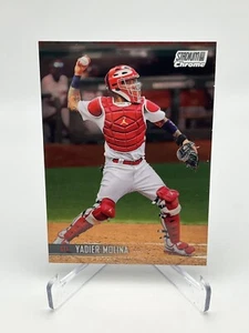 2021 Topps Stadium Club Chrome Yadier Molina 86 - Picture 1 of 6