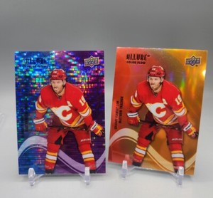 Matthew Tkachuk 22-23 Allure Blue-Purple Spectrum 17/35. Red-orange Colorflow