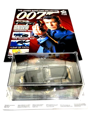 James Bond Car Collection 1/43 007 Range Rover Tomorrow Never Dies Black - Image 1 of 4
