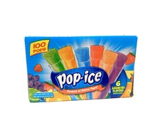 POP-ICE 100 Pack Freeze Pops NEW