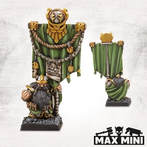 Max Mini BNIB Dwarf Battle Standard - Picture 1 of 1