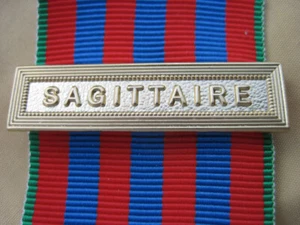 Agrafe SAGITTAIRE pour la Médaille Commémorative Française - Picture 1 of 1