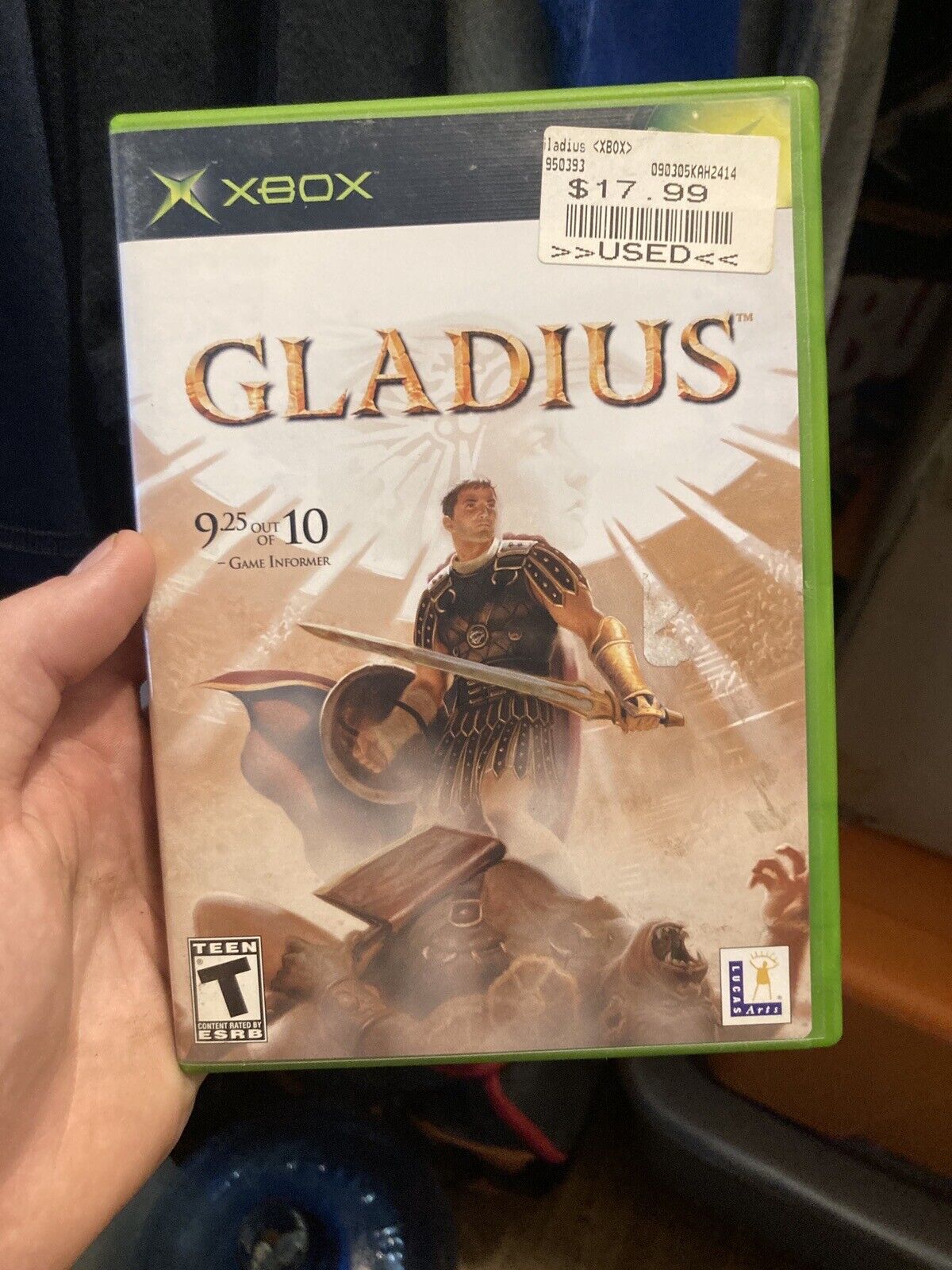 Gladius (Microsoft Xbox, 2003) - TESTED, COMPLETE