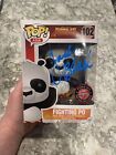 Funko Pop! Kung Fu Panda Fighting Po #102 signiert von Jack schwarz JSA COA SELTEN