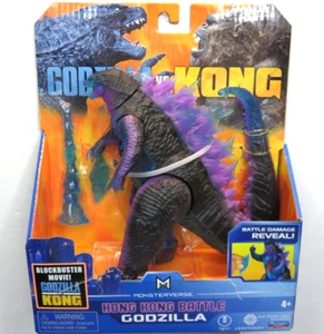 Modellino Godzilla VS Kong HONG KONG BATTLE GODZILLA MonsterVerse 6" - NUOVO - Foto 1 di 4