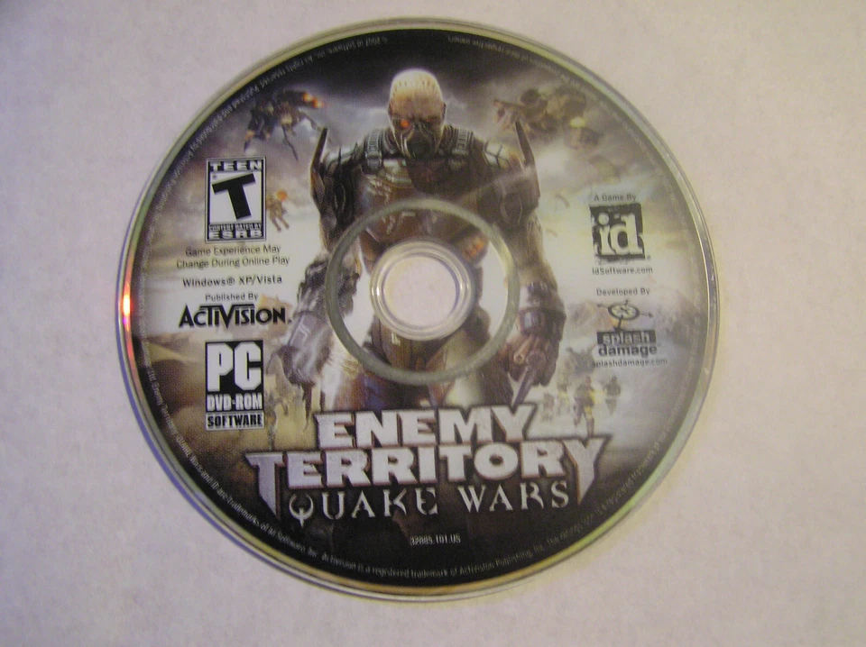 Enemy Territory Quake Wars PC Game   (#g5) - Image 1 of 1
