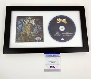 Tobias Forge Ghost Signed Autograph Impera CD Framed PSA/DNA COA - Picture 1 of 2