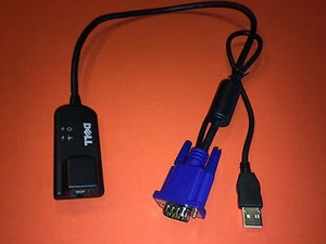 DELL 9F3C 09F3C7 02NMYW USB USB2 PowerEdge KVM Switch Virtual Media Module Cable - Picture 1 of 1