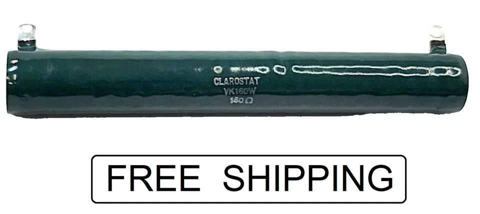 (1x) 150 Ohm - 160W 175W 5% - Vitreous Enamel Wirewound Power Resistor - VK160W - Image 1 of 3