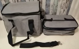 Faltbare Kühltasche, 25 Liter, waserdicht und auslaufsicher, grau - Bild 1 von 4