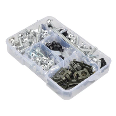 155×Motorcycle Shell Fairing Bolt Plate Screws Nut Stainless Steel Thread Kit US - Image 1 of 4