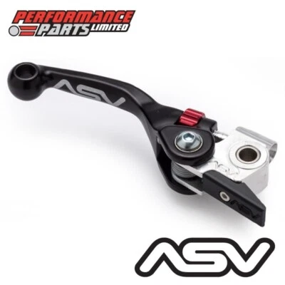 Palanca de freno delantera corta irrompible negra ASV F4 para Husqvarna FE450 2016 Foto 1 de 4