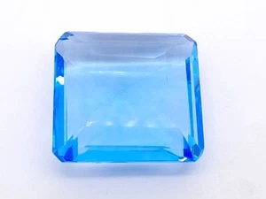 134.00 Carat Natural EGL Certified Swiss Blue Topaz Square Cut Loose Gemstone - Picture 1 of 6