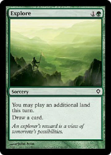 EXPLORE Worldwake MTG Magic the Gathering Cards DJMagic - Image 1 of 1