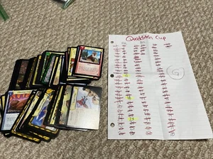 Harry Potter TCG Quidditch Cup Complete Set 80/80 Cards + 27 Holo Foils WOTC G - Picture 1 of 3