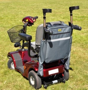 Bolsa de muleta/palo para caminar para scooter de movilidad - bolsa para scooter - soporte para muletas y bastón - Imagen 1 de 3