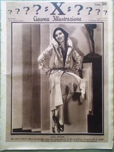 Cinema Illustrazione 3 Dicembre 1930 Gelosia Hyams Trucco Gabbo Chaney Madonna - Bild 1 von 3