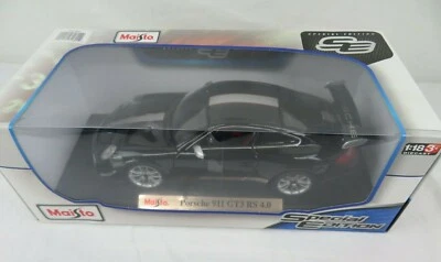 Porsche 911 GT3 RS 4.0 - Negro Escala 1/18 NUEVO  Foto 1 de 4