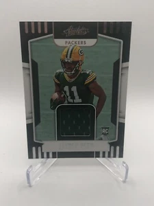 Jayden Reed 2023 Panini Absolute Rookie Patch #ARM-15 - Collectible RC - Picture 1 of 2