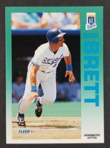 George Brett 1992 Fleer Baseball Card #154 (NM)