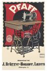 Machine Coudre Pfaff R151 - Poster Hq 40X60cm D'une Affiche Vintage